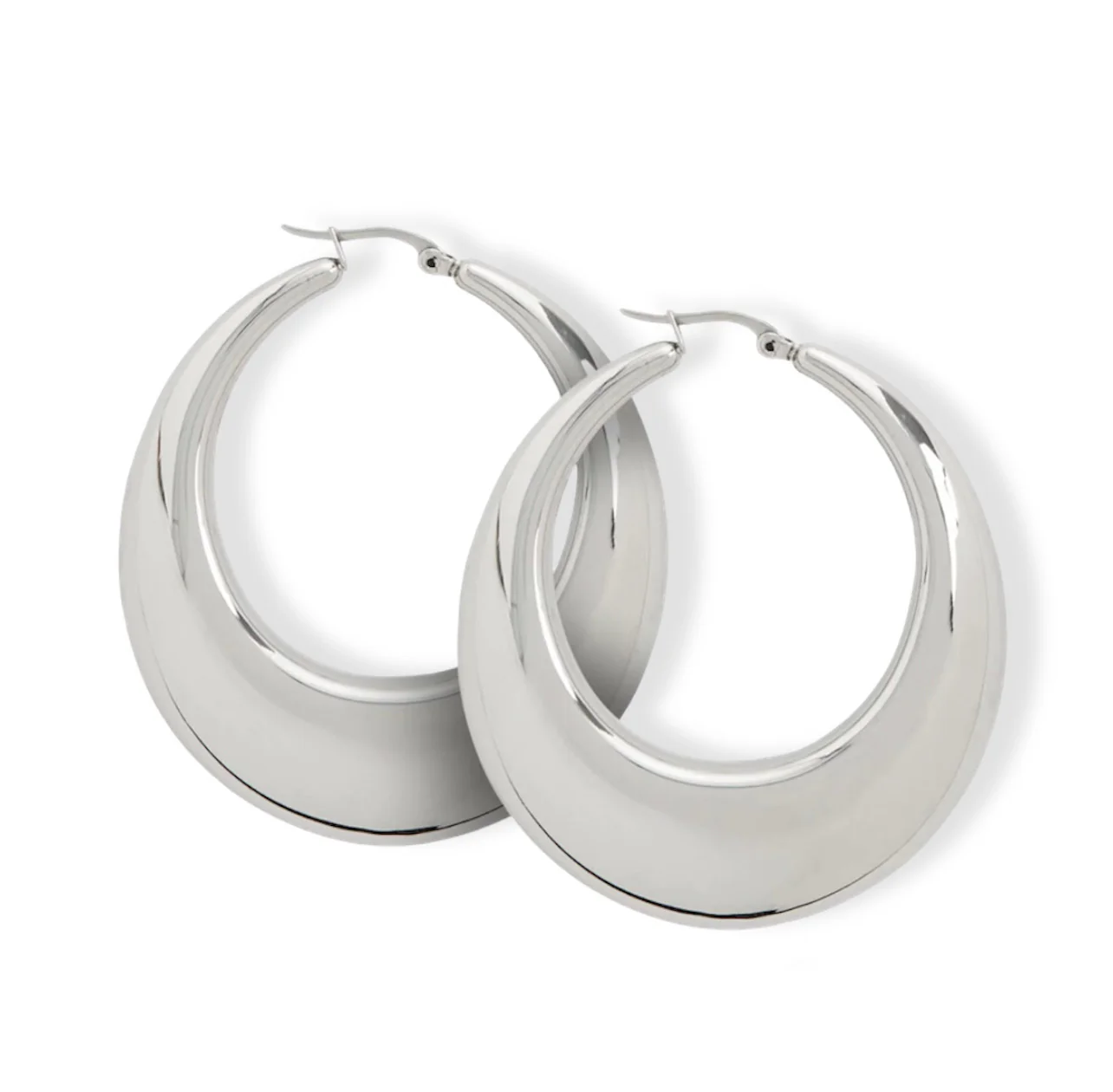 ALISSA TAPERED HOOP earrings - Image 2