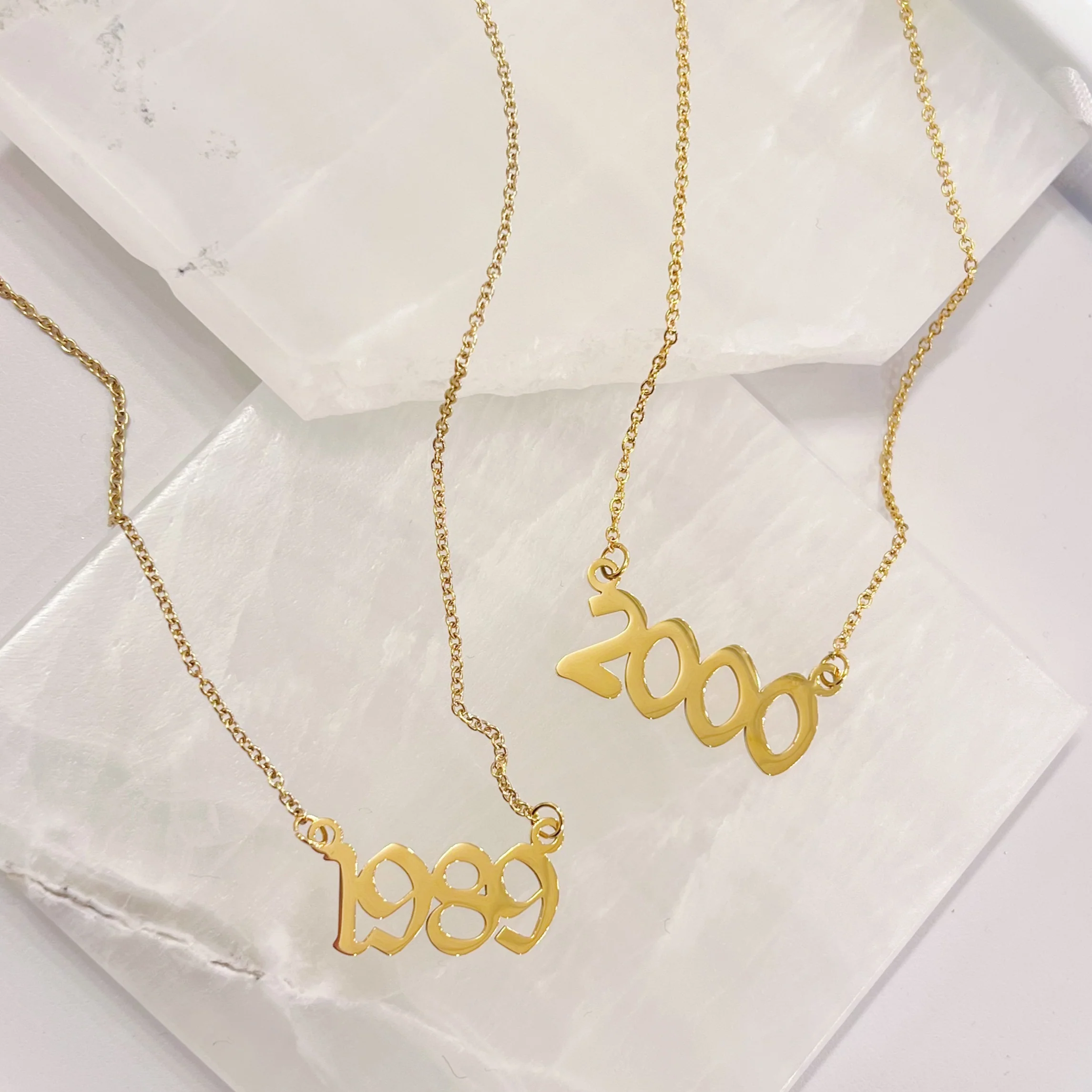 BIRTH YEAR necklace - Image 3