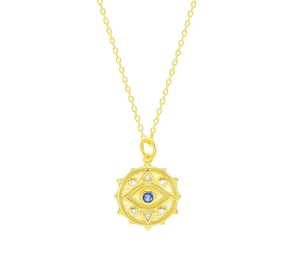 EVIL EYE COIN MINI necklace - Image 3