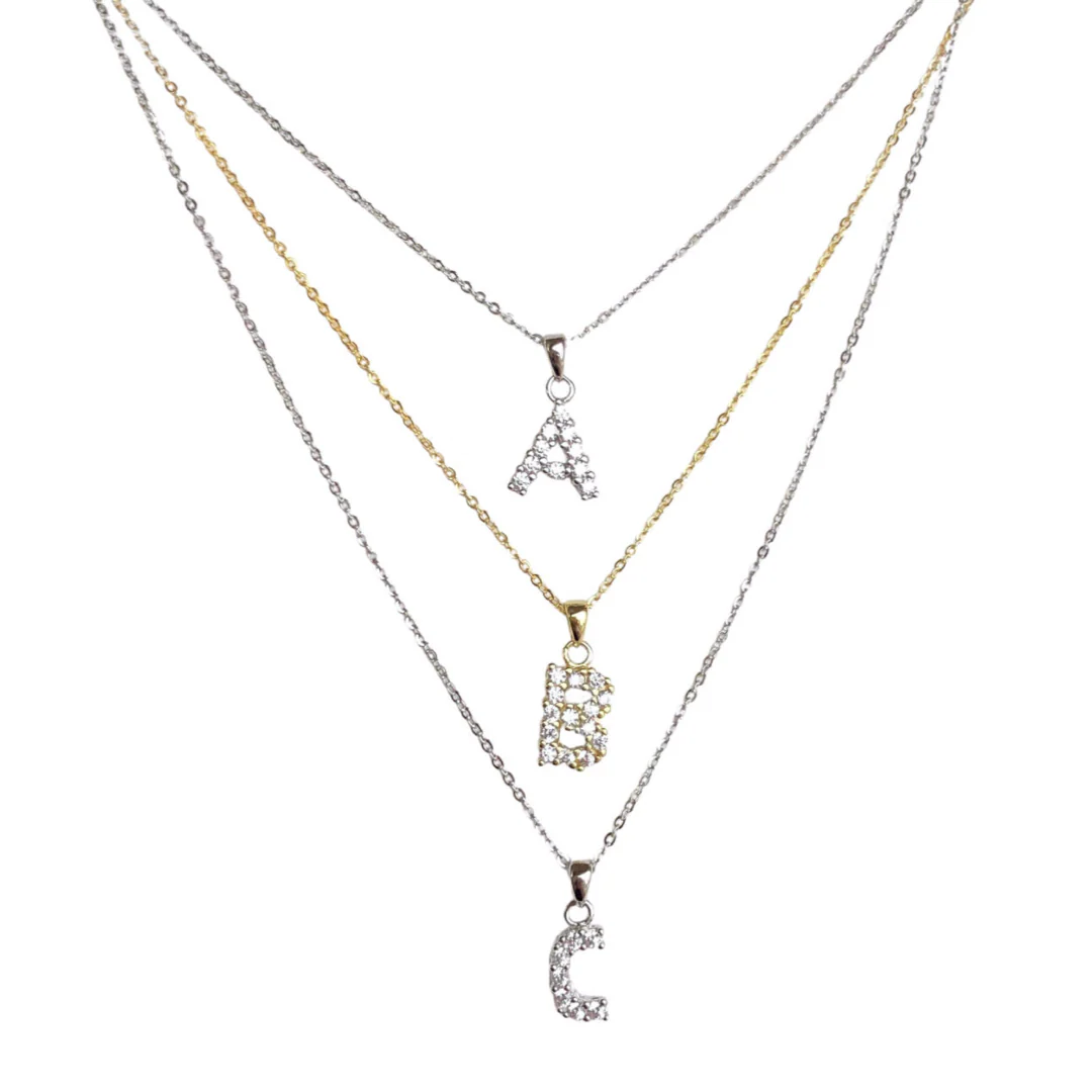 GOLD BOLD INITIAL MINI necklace - Image 2