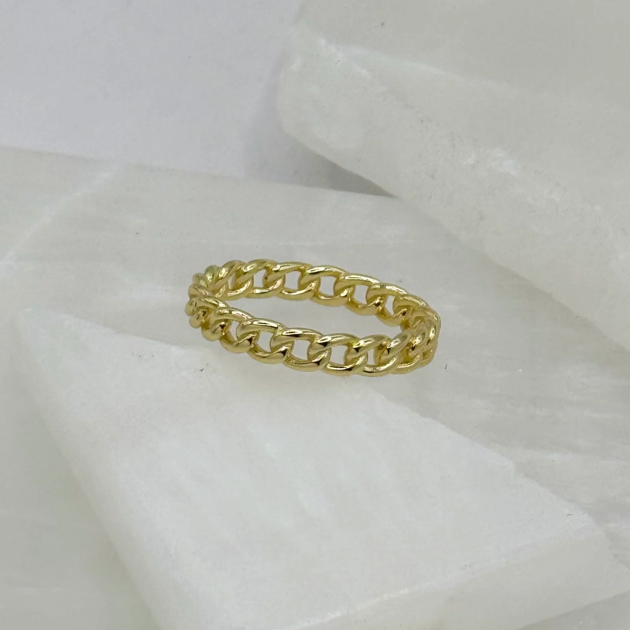 GOLD CUBAN ring - Image 2