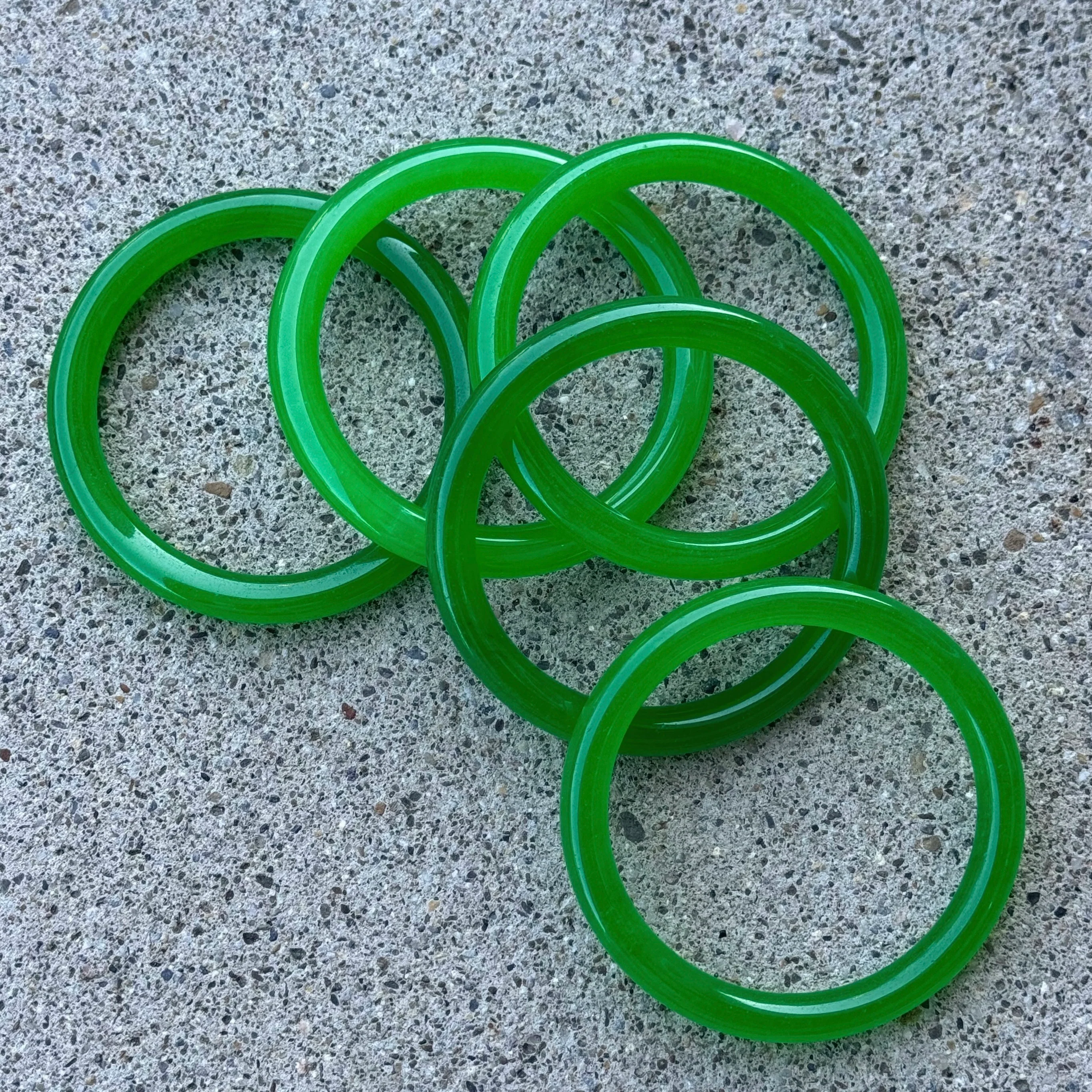 GREEN JADE bangle