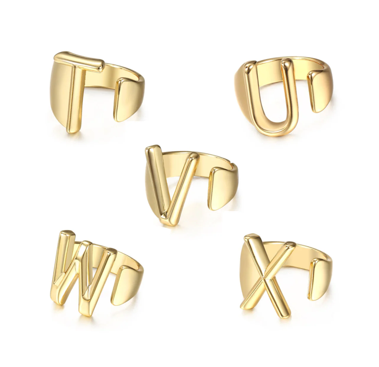 INITIAL STEEL ring - Image 5