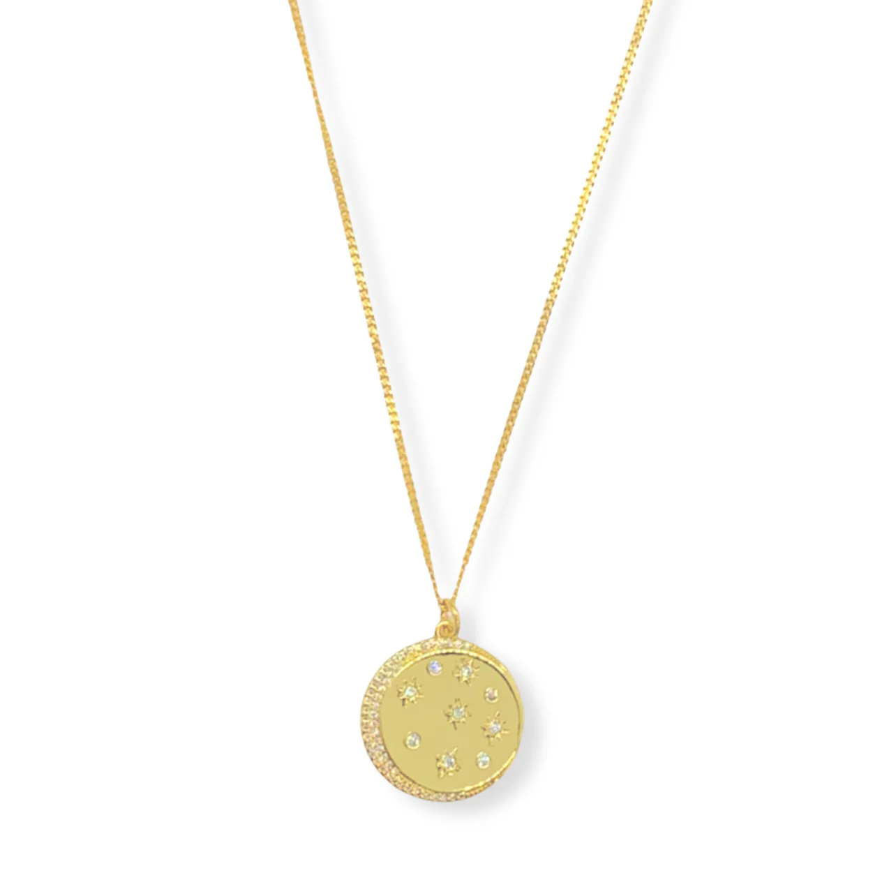 MOON & STARS COIN necklace - Image 2