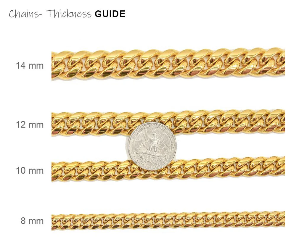 12MM CUBAN STEEL chain - Image 4
